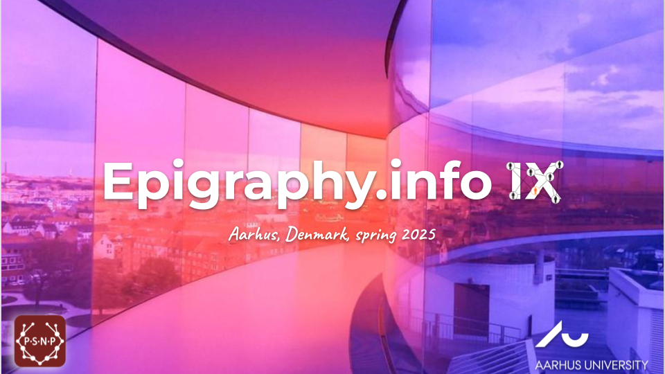 Epigraphy.info IX workshop in Aarhus